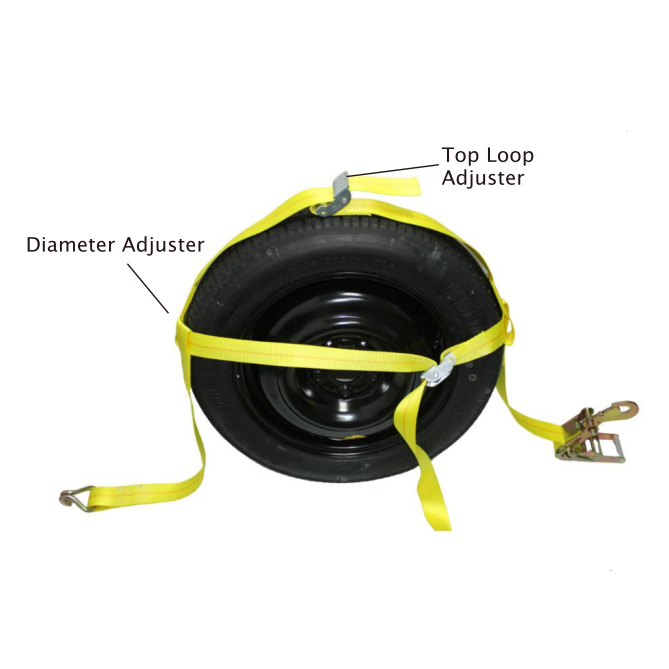 Side Mount Wheel Strap