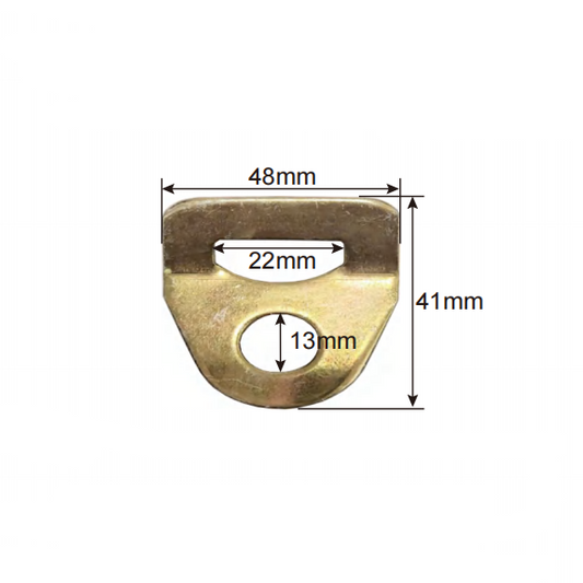 Racing Harness Bolt Plate Anchor Pan Glory