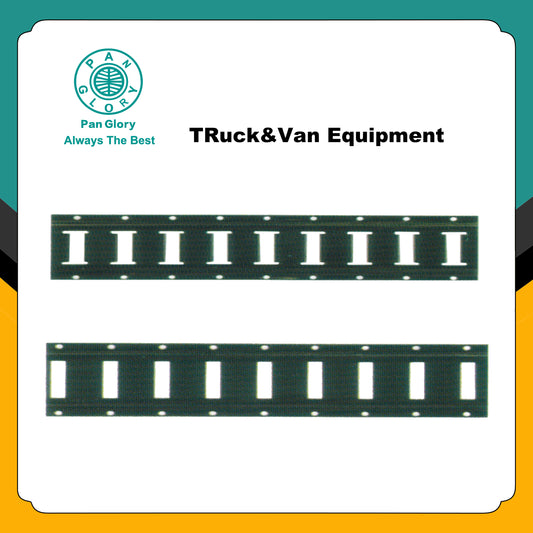 2' E Track Tie Down Rail Kit for Garages, Vans, Trailers, Motorcycle Tie Downs, ATV Mountings - Powder-Coat Black - Secure Cargo & Heavy Loads